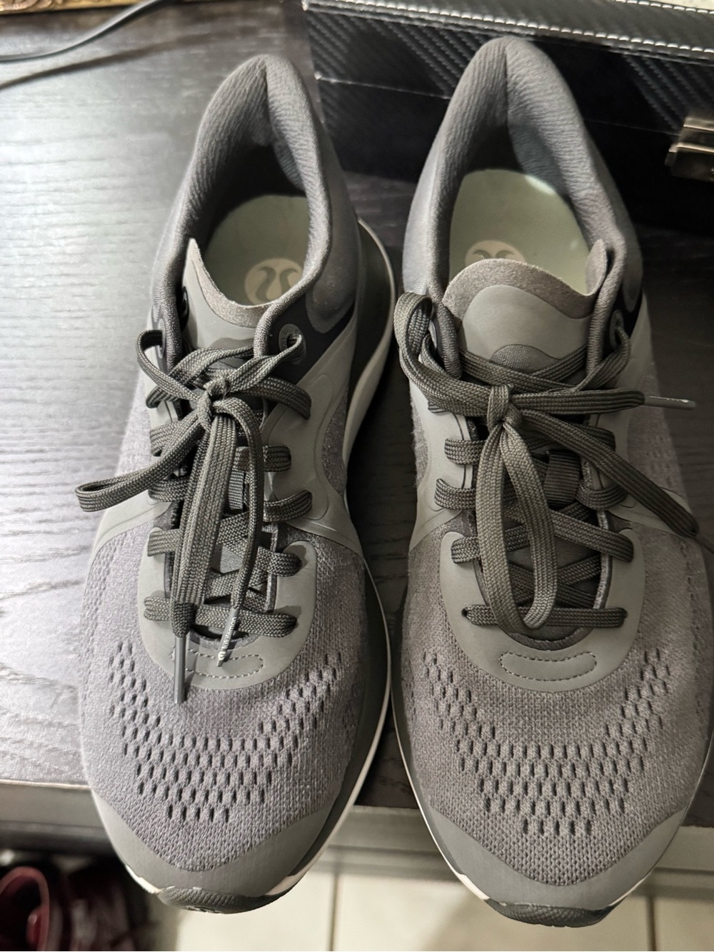 lululemon athletica Gray and Black Women's Sneakers - Picture 8 of 12